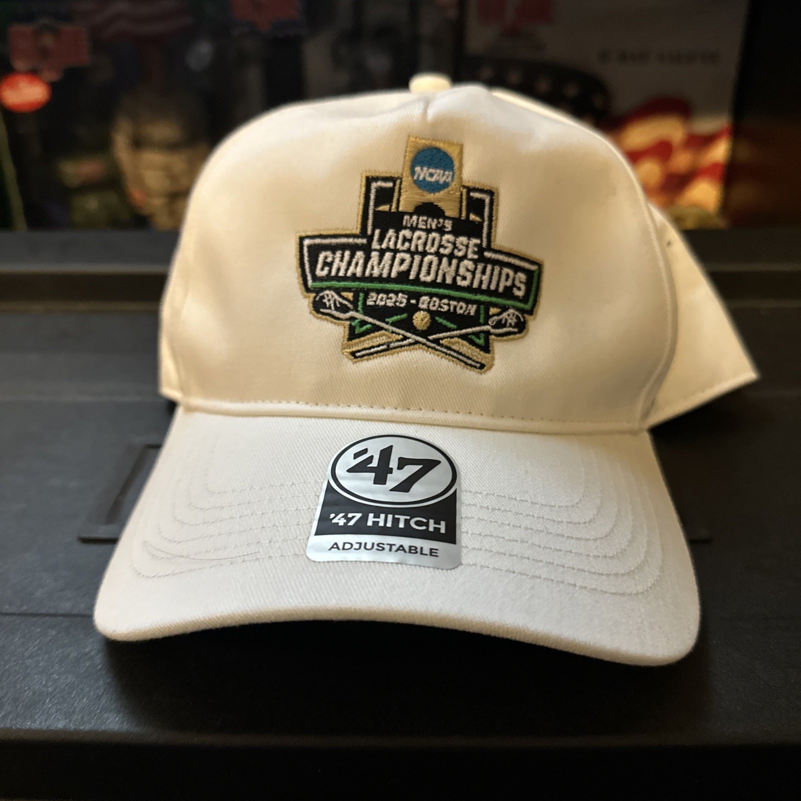 2025 Men’s ncaa lacrosse lacrosse championship hat Boston NWT 47 Hitch Brand