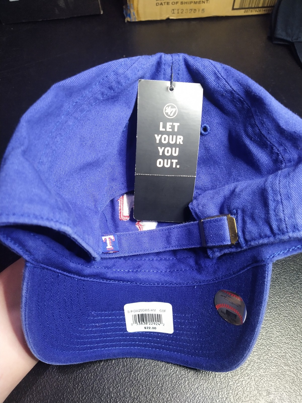 MLB Baseball ’47 Brand Clean Up Adjustable Hat One Size