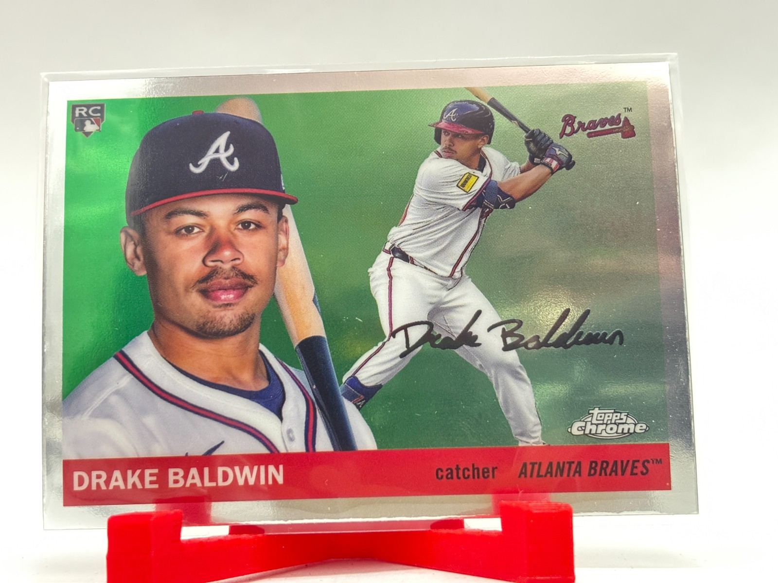 2025 Topps Chrome Platinum Drake Baldwin #265 RC Rookie Braves