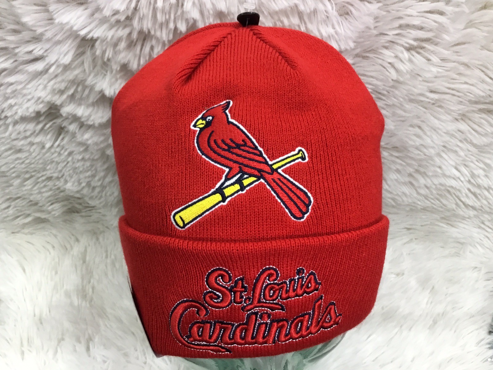 MLB2026 St. Louis Cardinal Men’s Beanie New Era Authentic Collection Knit Beanie