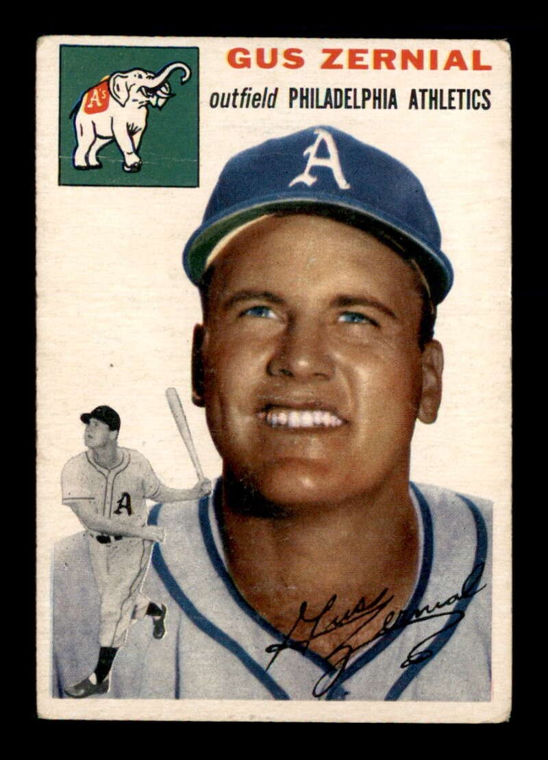 1954 Topps #2 Gus Zernial VG/VGEX X3345707
