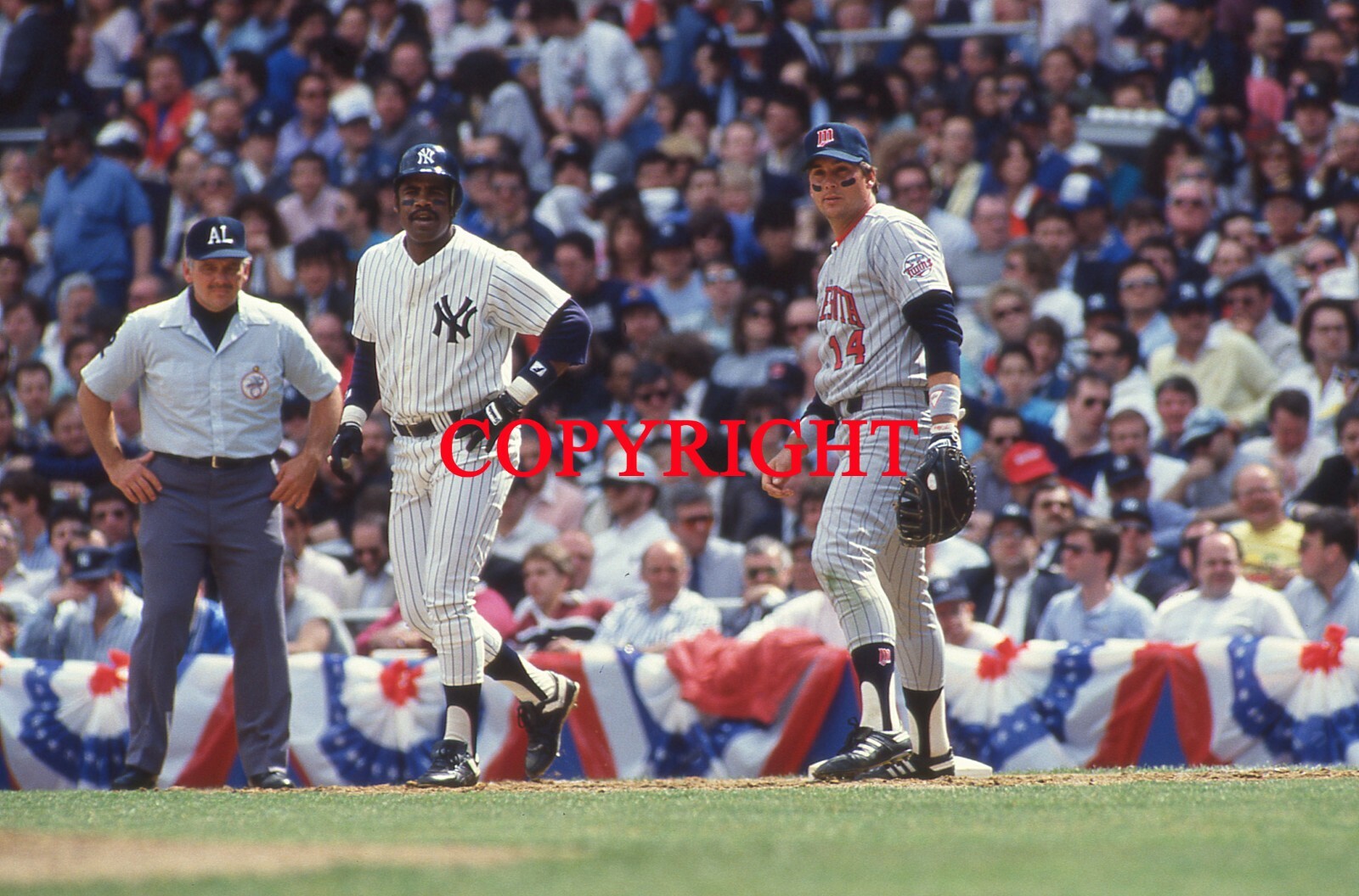 KENT HRBEK – MINNESOTA TWINS – Vintage 35mm Baseball Slide 4.2a