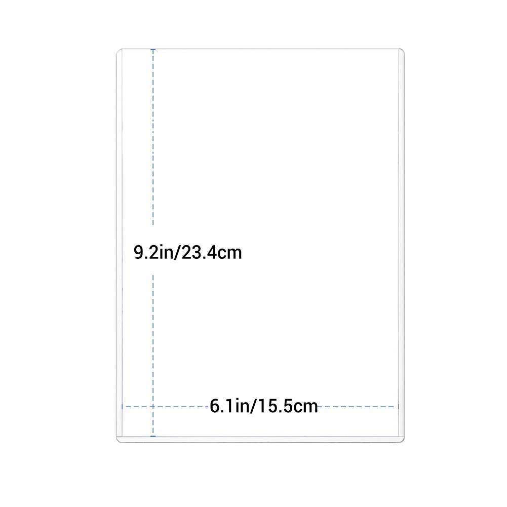 Rigid Print Protector Clear Plastic Sleeves Photo Postcard 4x 6”/ 5x 7”/ 6×9”