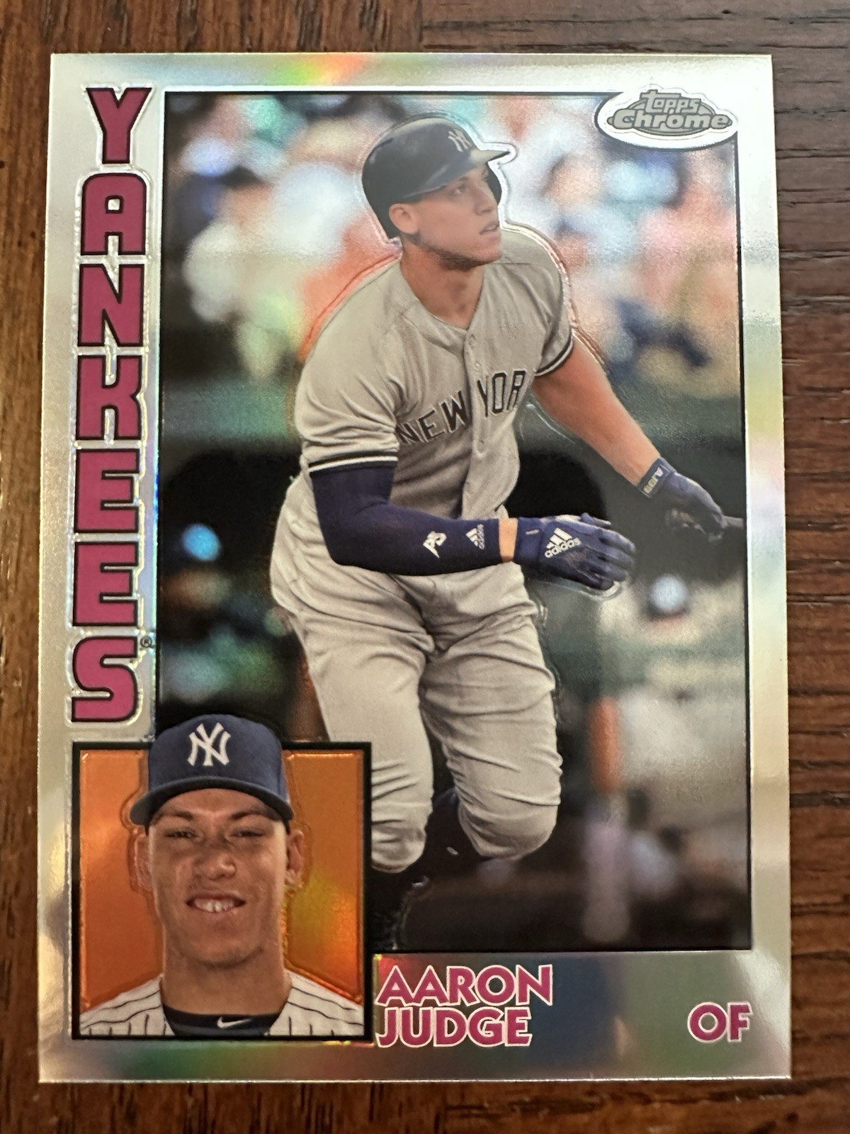 Aaron Judge 2019 Topps Chrome Refractor #84TC-1