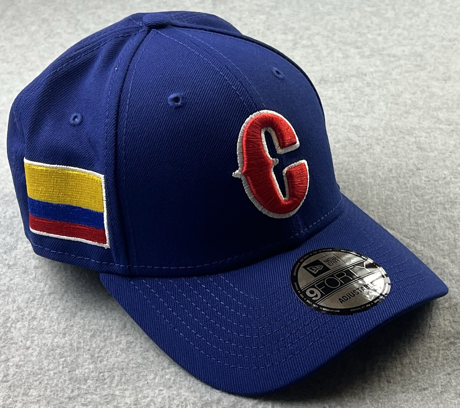 New Era Colombia 2023 World Baseball Classic 9Forty Hat Adjustable Blue New