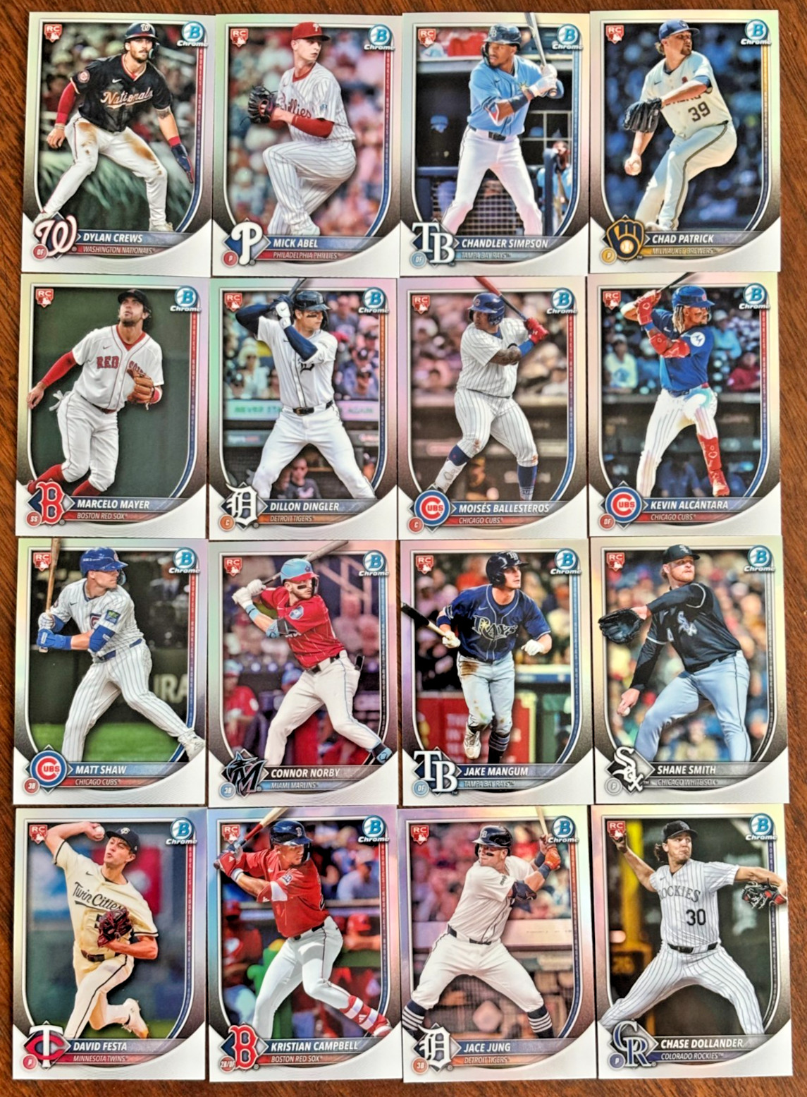 2025 Bowman Chrome RED Rookie RC Variation *Pick from List* *Finish your Set*