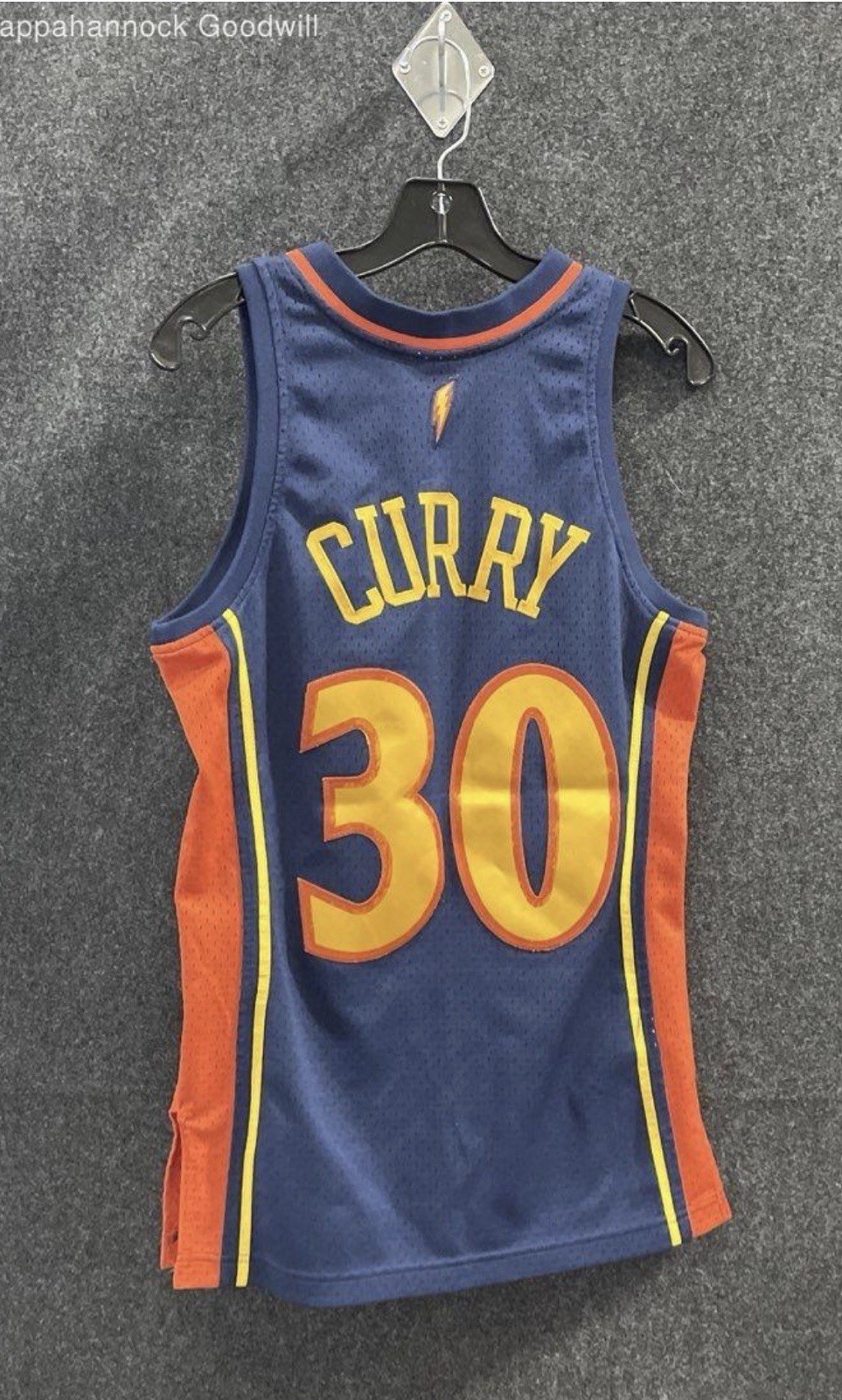 Mitchell & Ness Stephen Curry #30 Warriors Hardwood Classics Jersey Size S