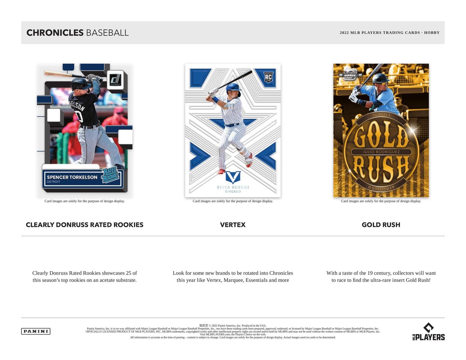 2022 PANINI CHRONICLES BASEBALL HOBBY BOX