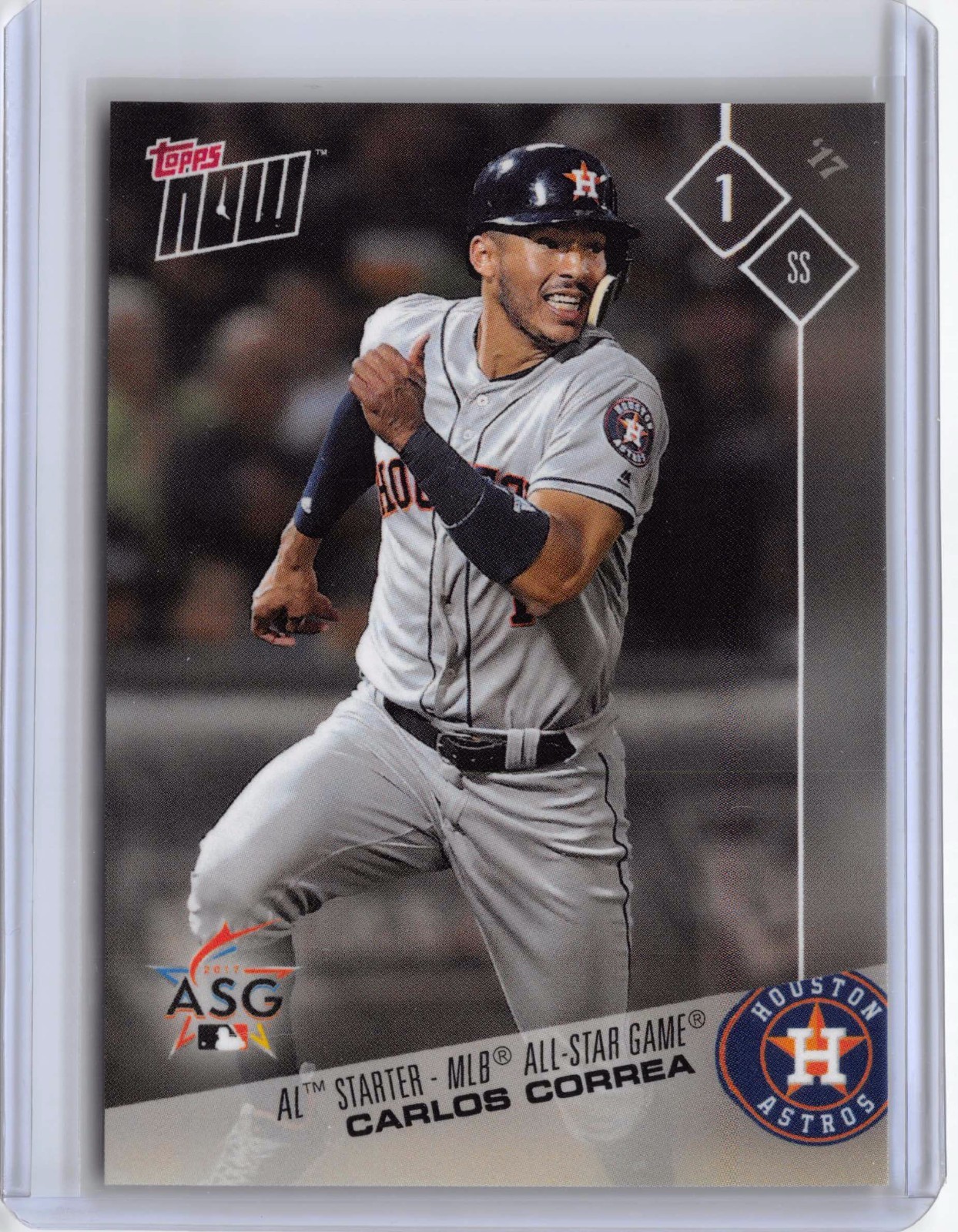 2017 Topps Now All-Star Game AS-12 Carlos Correa Houston Astros ASG PR 1,795