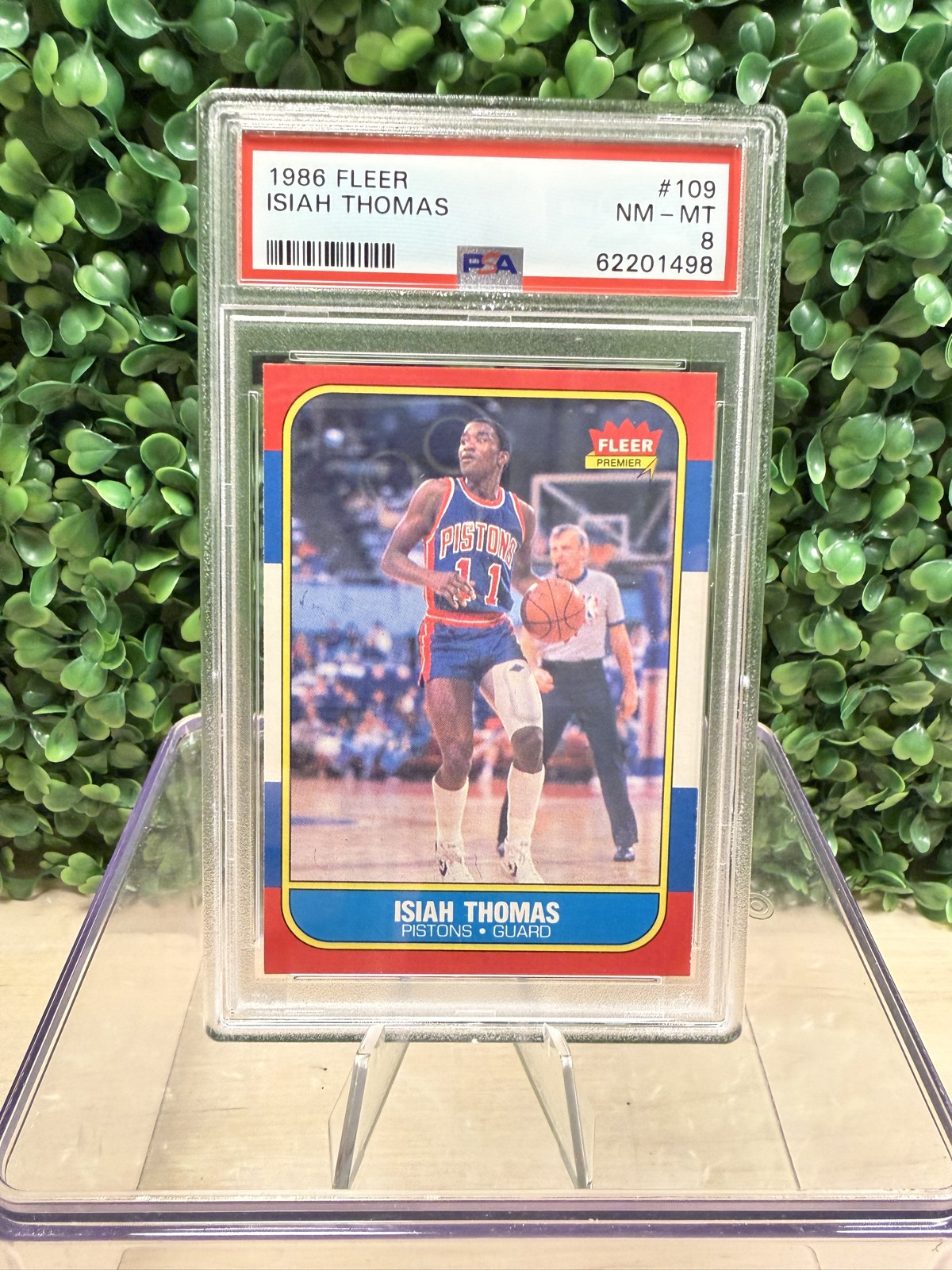 1986-87 Fleer – Isiah Thomas #109 (RC)