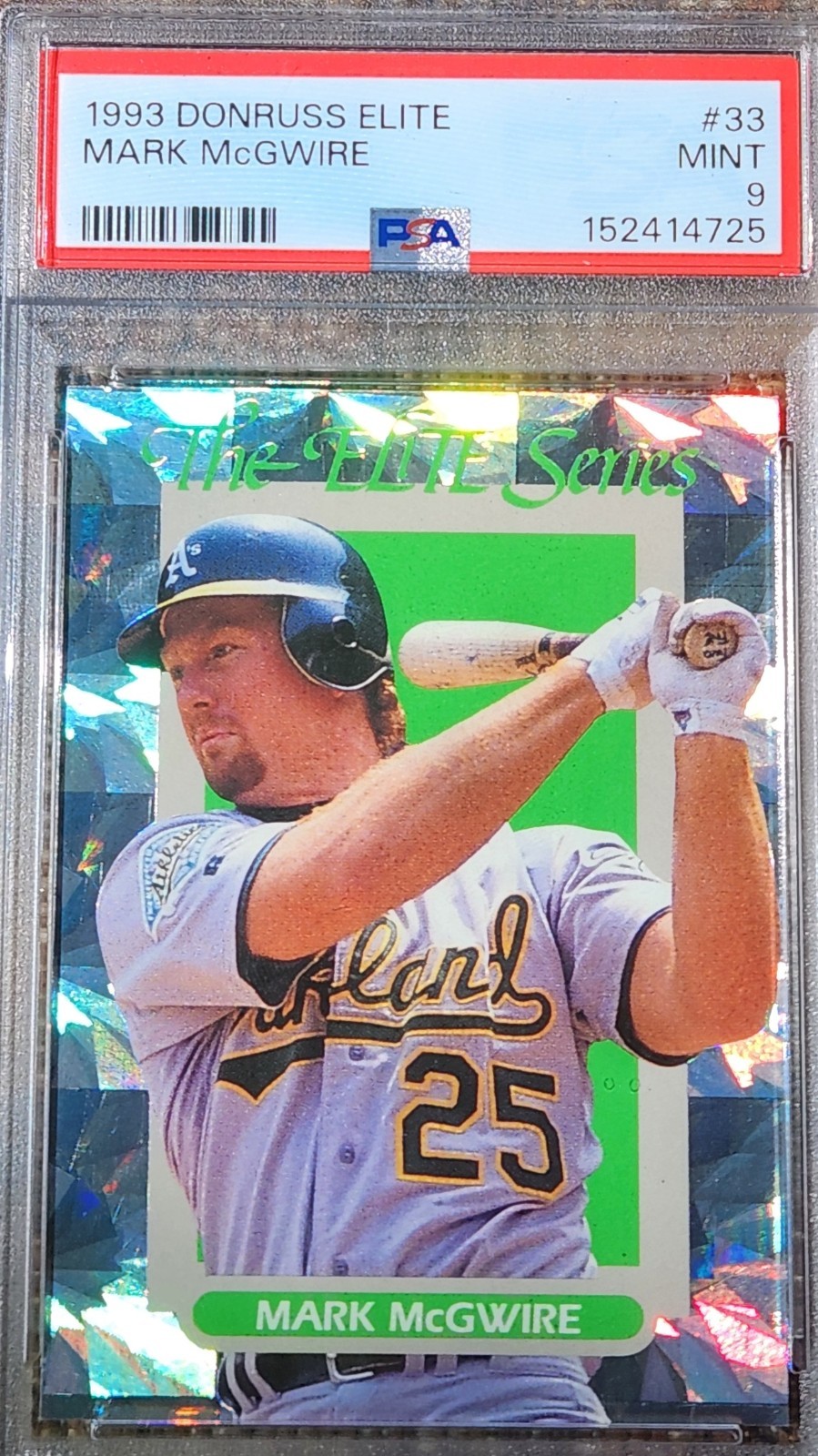1993 Donruss – The Elite Series Mark McGwire #33 /10000