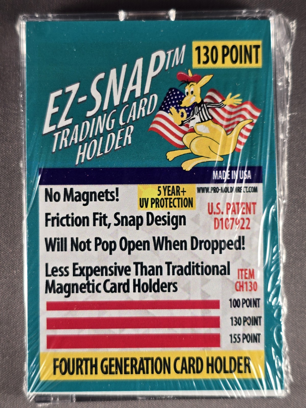 5X Pro Mold 130 Pt. 4th Gen EZ-SNAP Card Holders No Magnets – USA