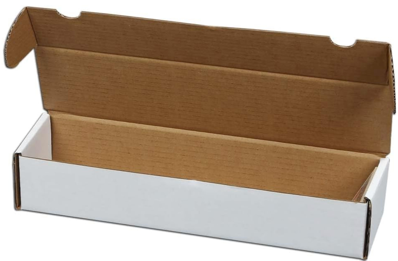 25 Storage Boxes LOT 800 Count Ct Sports Cards Trading White Max Pro New*