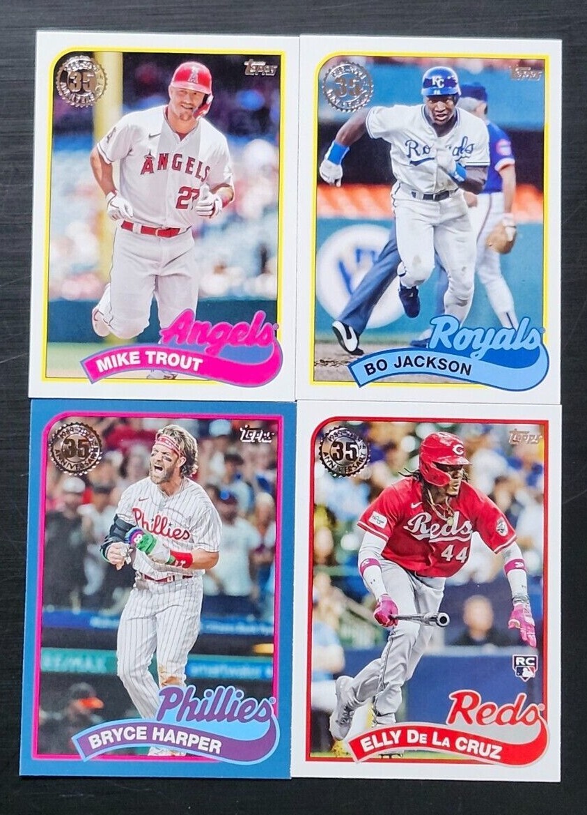 2024 Topps Series 1 / Series 2 – 1989 Topps 35th Anniversary You Pick the Card