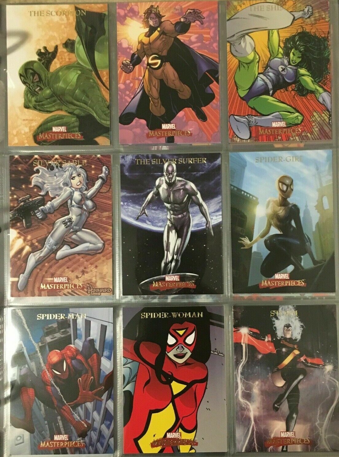 MARVEL MASTERPIECES (2007, Skybox) Base Cards Pick 1 From List