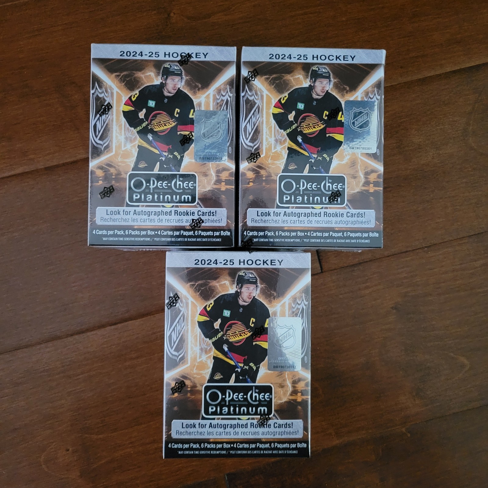 2024-25 Upper Deck O-Pee-Chee Platinum Hockey Blaster Box Set NEW Sealed Macklin
