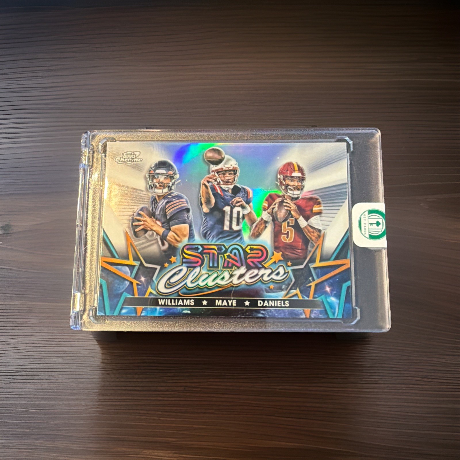 2024 Topps Cosmic Chrome – Star Clusters Caleb Williams, Maye, Jayden Daniels RC