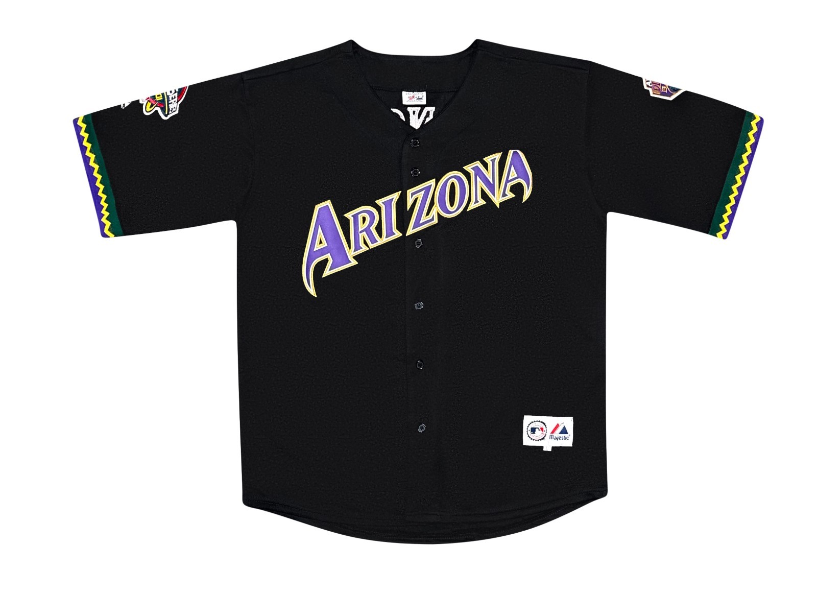 Randy Johnson Arizona Diamondbacks 2001 World Series Black Jersey Men’s Large