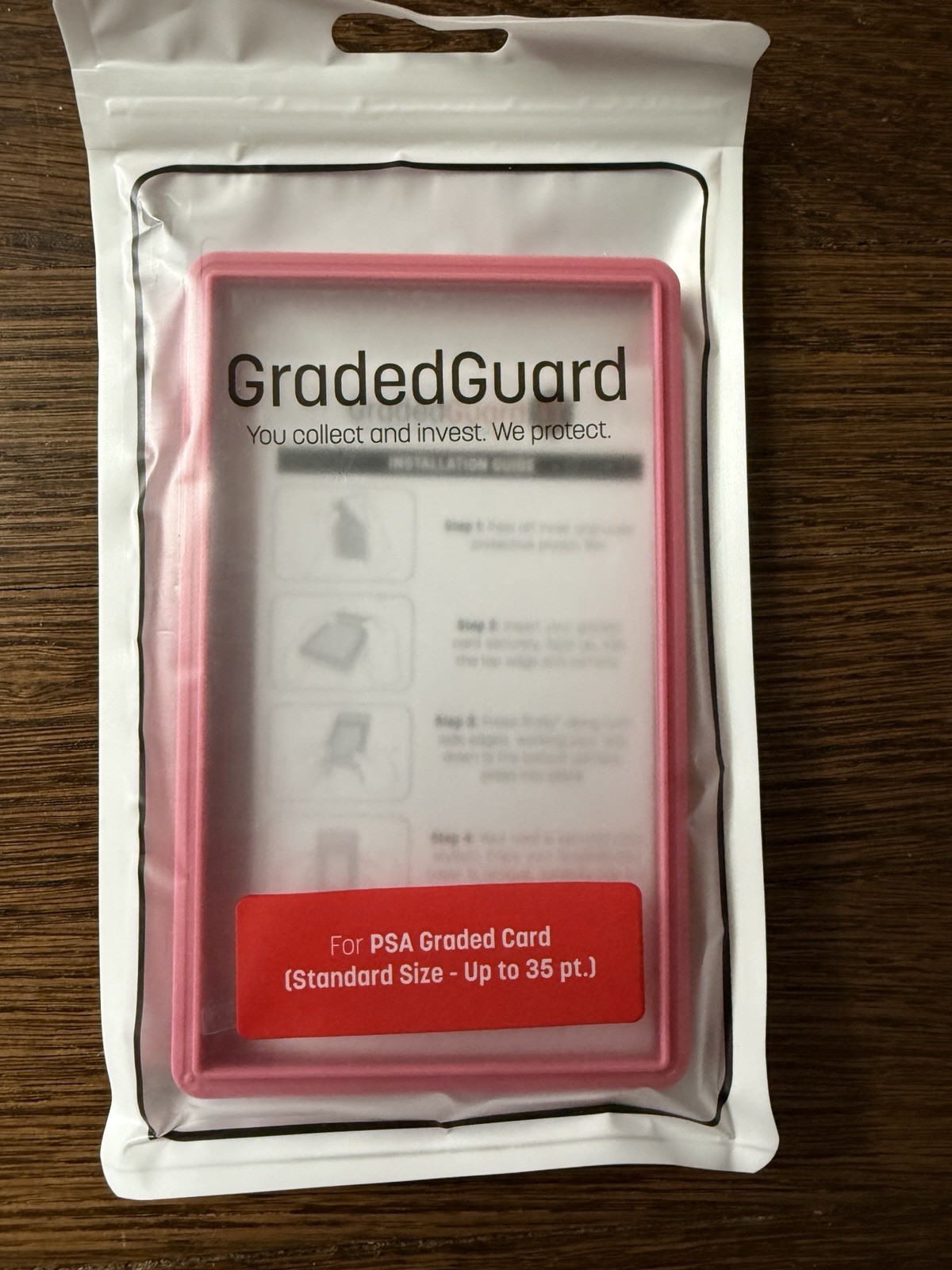 GradedGuard Snap Lock Holders for PSA Graded Cards 35pt Lot of (5)