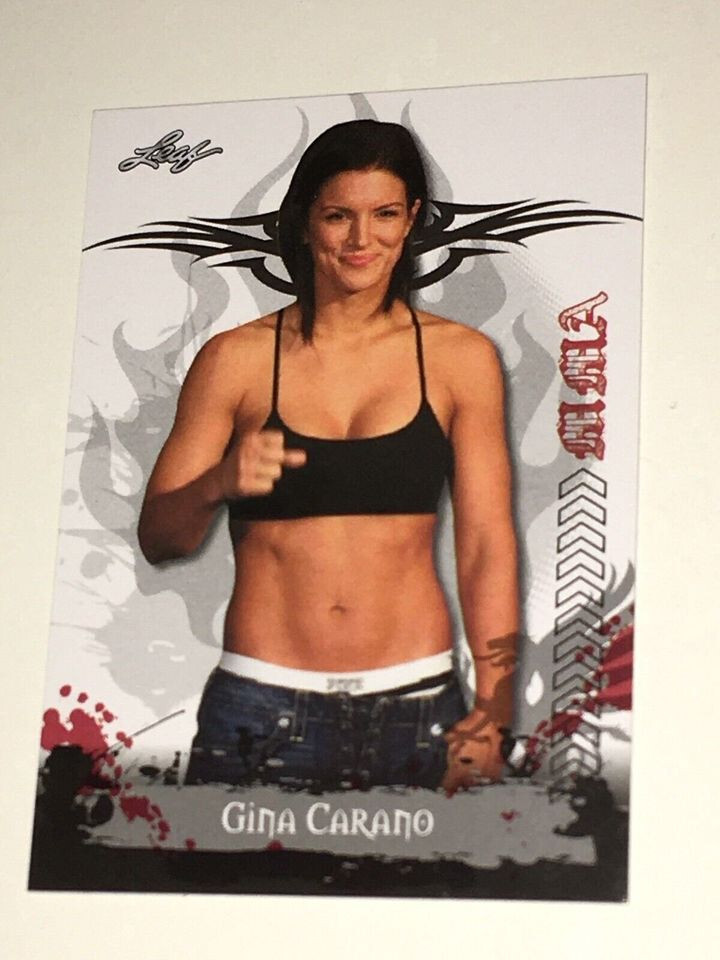 (1) GINA CARANO 2010 Leaf MMA UFC CARA DUNE RC Star Wars MANDALORIAN