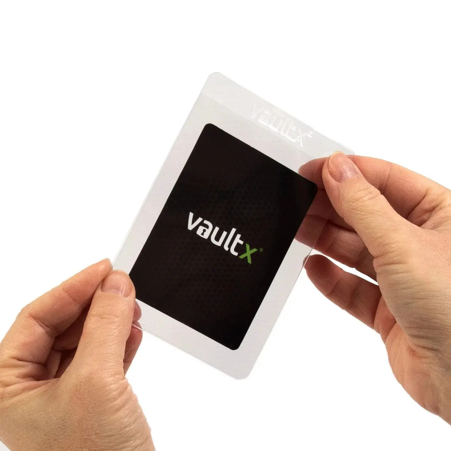 Vault X: Card Holder – 100CT [Semi-Rigid]