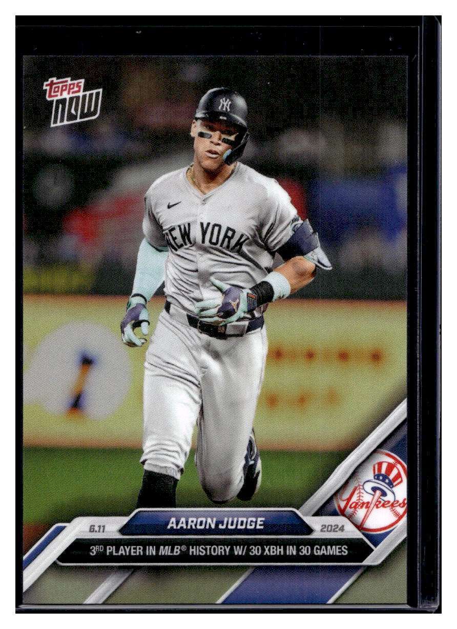 2024 Topps Now #289 Aaron Judge Base Card (Qty)