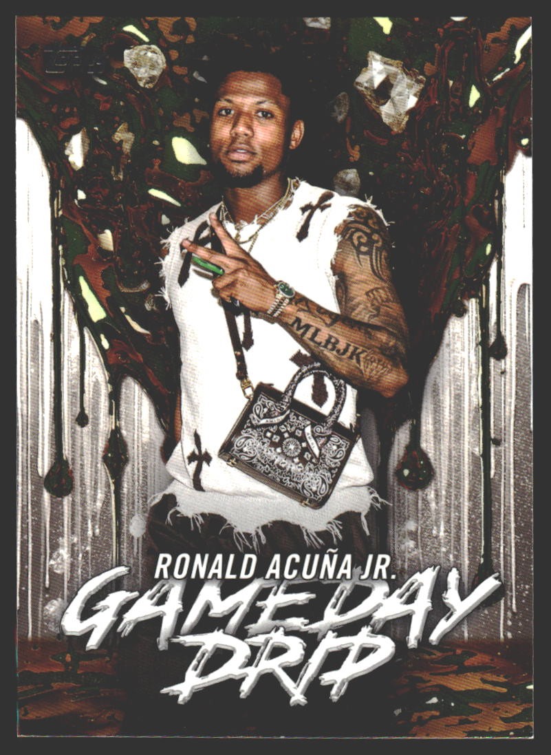 Ronald Acuna Jr. #GD-6 2026 Topps Gameday Drip Atlanta Braves