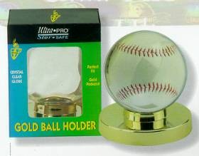 Baseball Holder – Gold Base