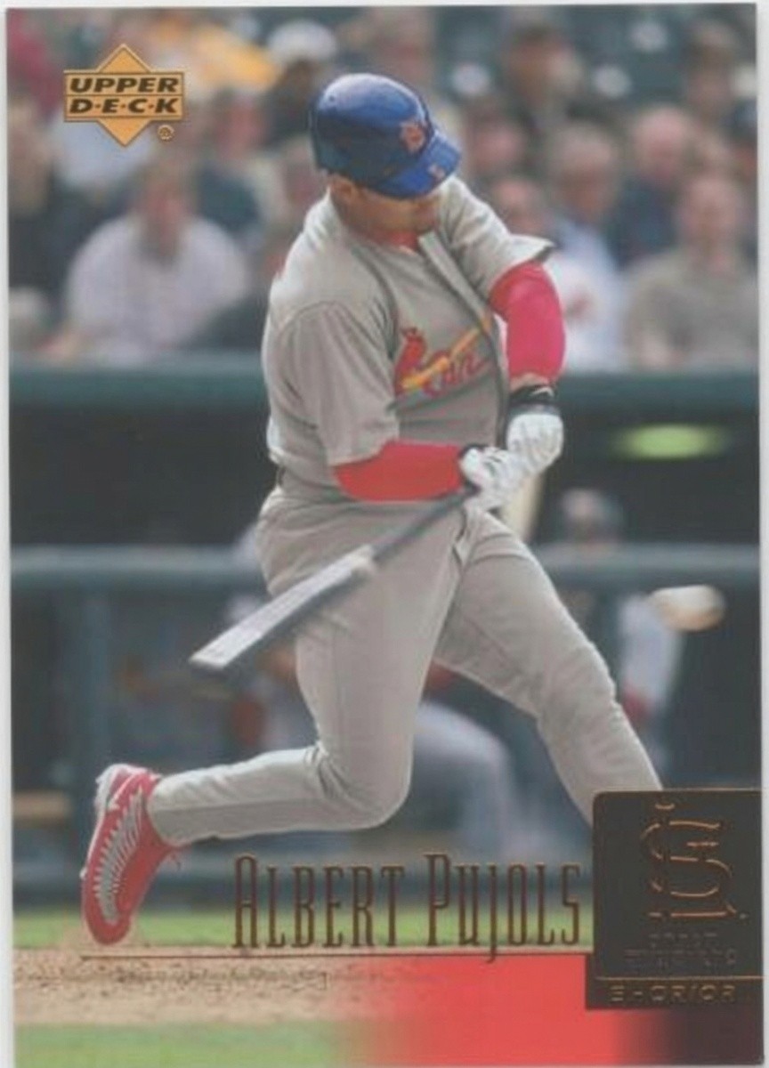 2001 Upper Deck – Star Rookie Albert Pujols #295 (RC)