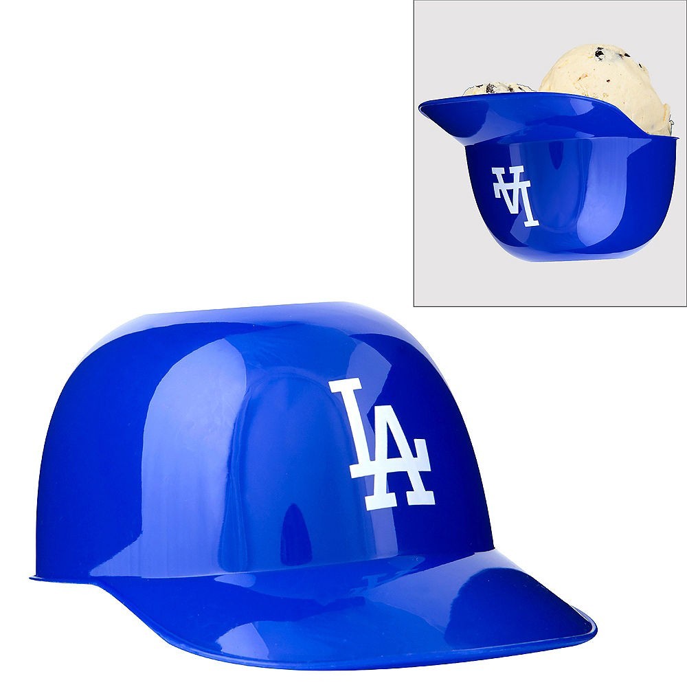 Los Angeles Dodgers MLB Baseball 8oz Ice Cream Sundae Helmet Snack Bowl Cup NEW