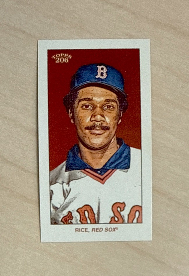 JIM RICE – 2022 Topps 206 [Base] – Wave 4 – #95 – BOSTON RED SOX