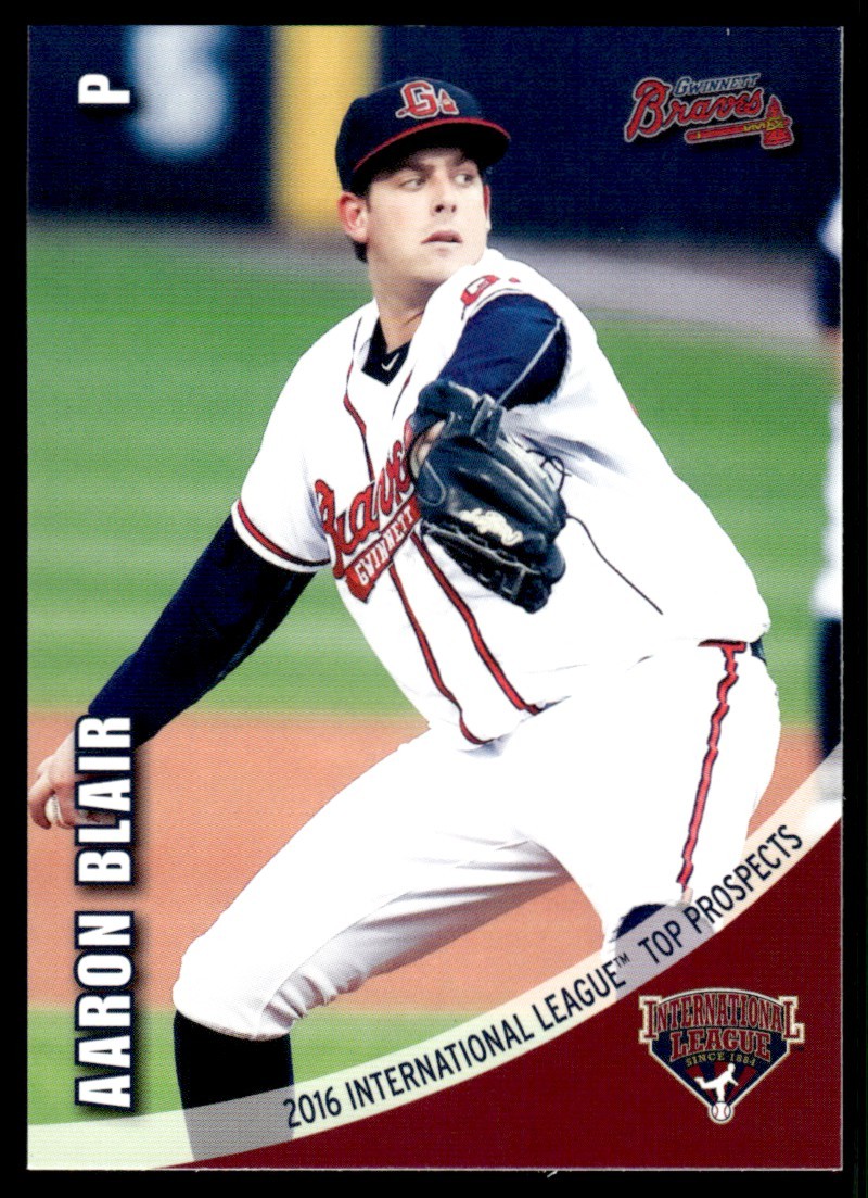 2016 Aarron Blair Choice Minor League Rookie Card AAA Top Prospects