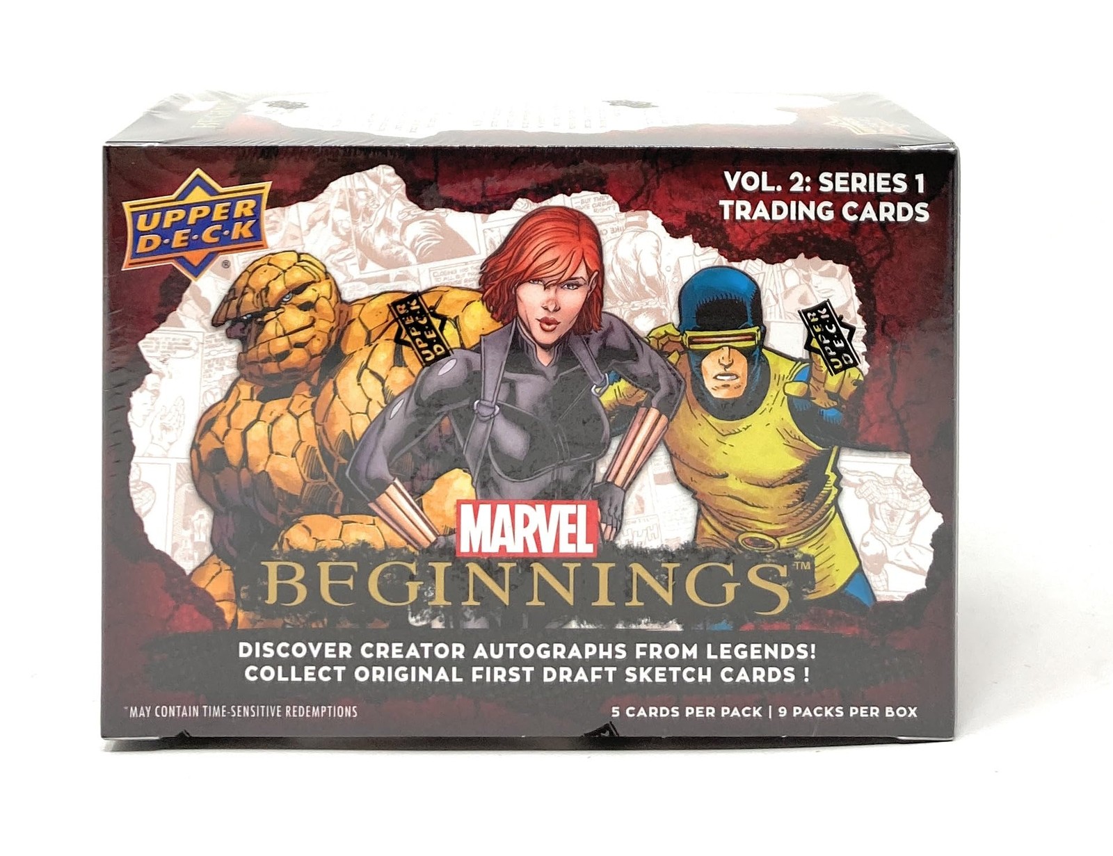 Marvel Beginnings Volume 2: Series 1 Trading Card Blaster Box