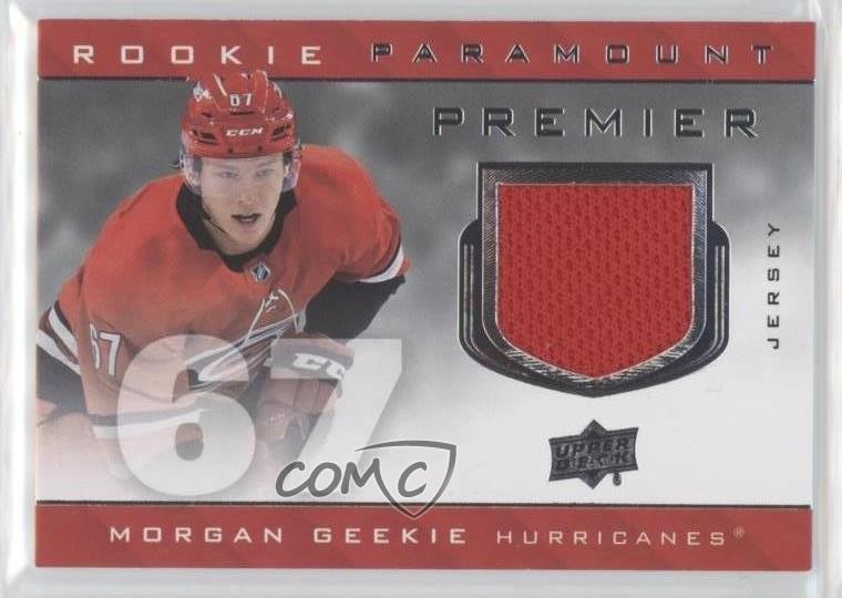 2020 Upper Deck Premier Rookie Paramount Jersey Relics Morgan Geekie #P-MG 14sr