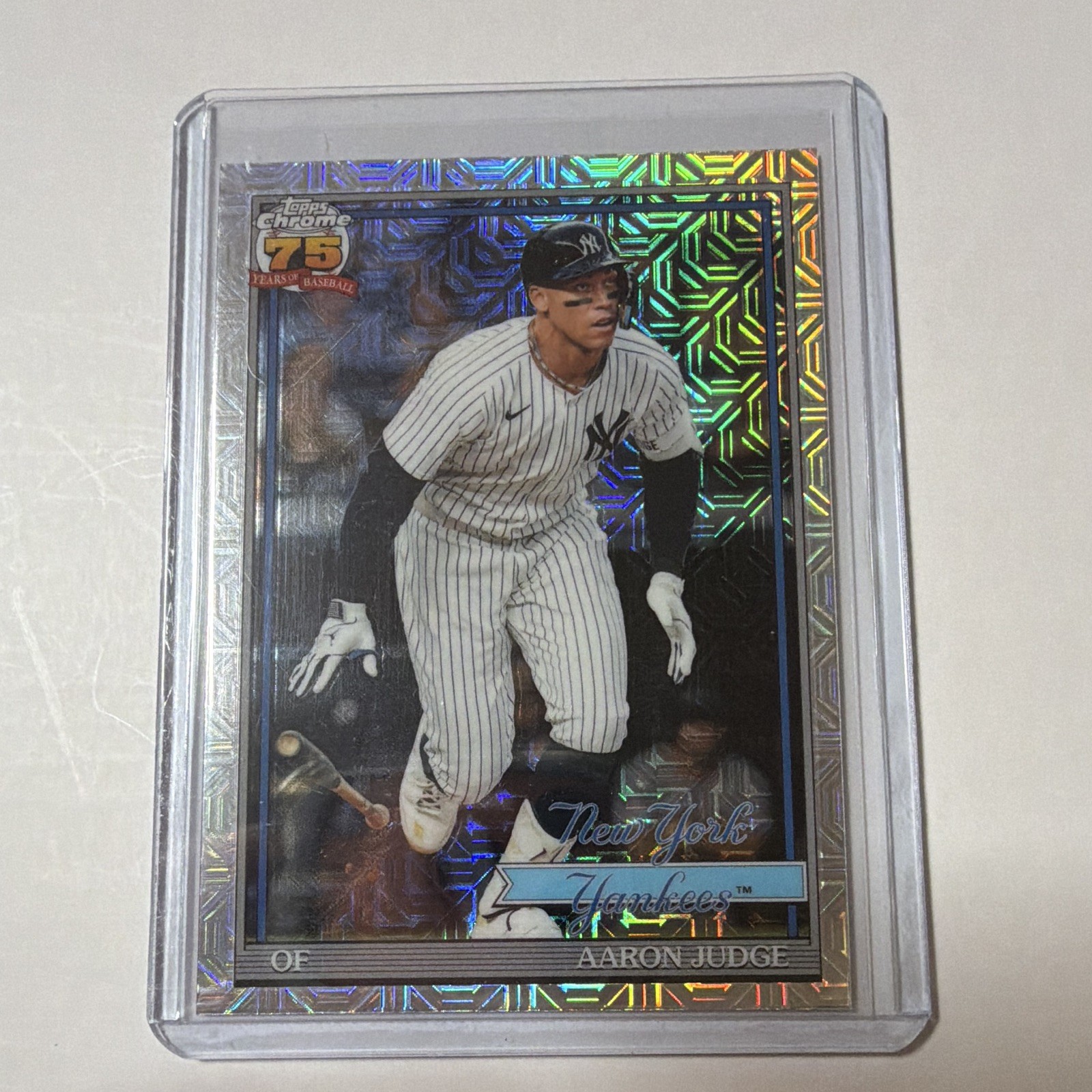 Topps 2024 Chrome 1991 Mojo Refractor Aaron Judge #91C-82