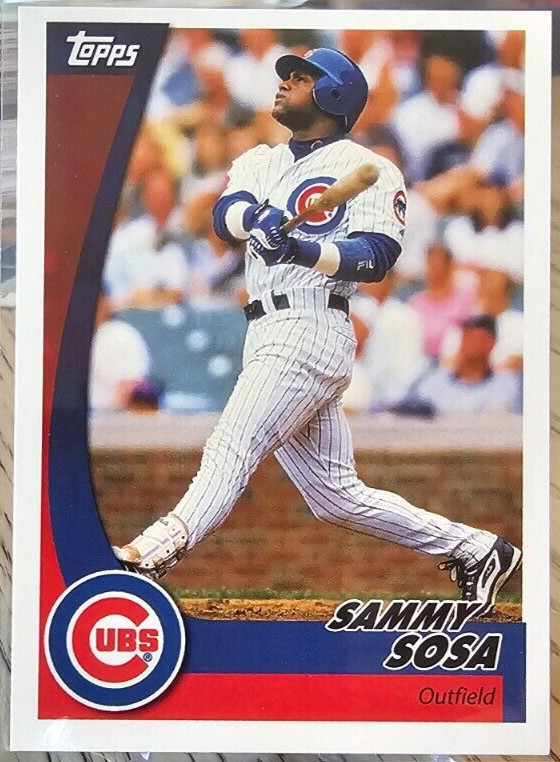 2002 Topps Post Sammy Sosa #7 Chicago Cubs