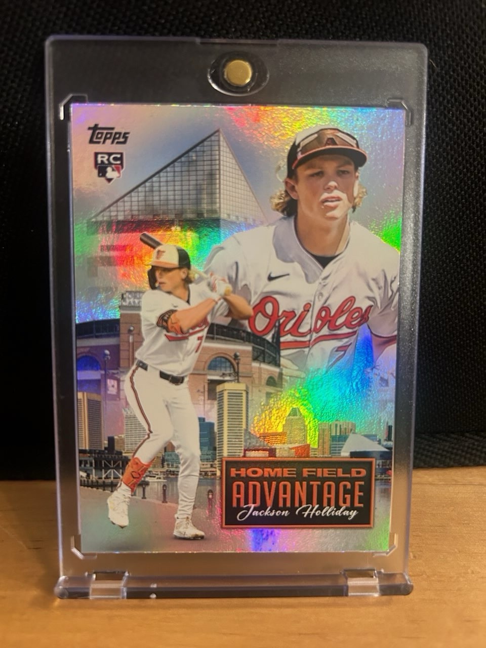 2024 Topps Update Series Home Field Advantage Jackson Holliday Rookie Chase Pack
