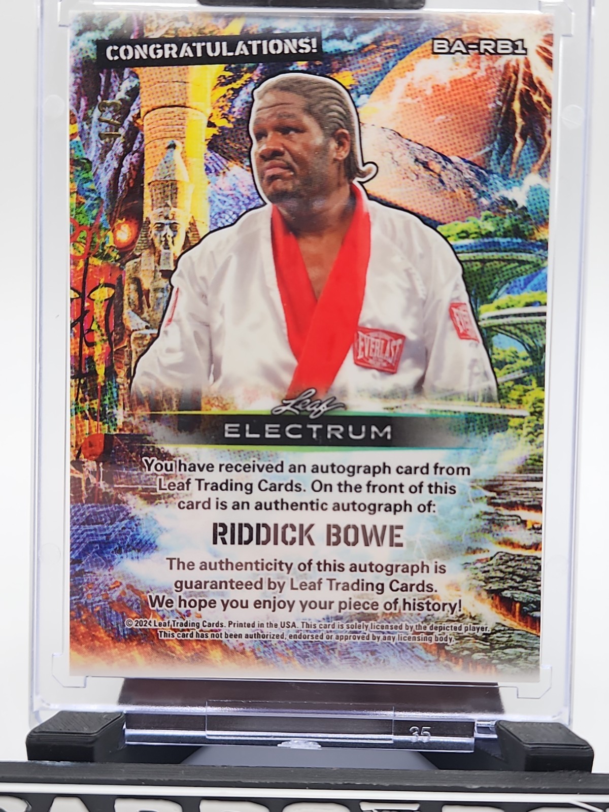 2024 Riddick Bowe Leaf Electrum Auto 1/3