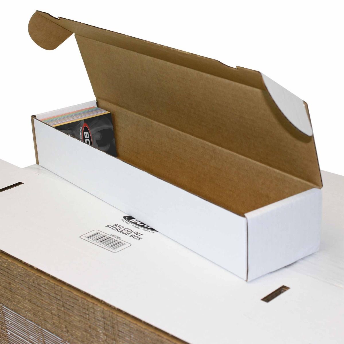 5 BCW 930 Count Card Storage Boxes