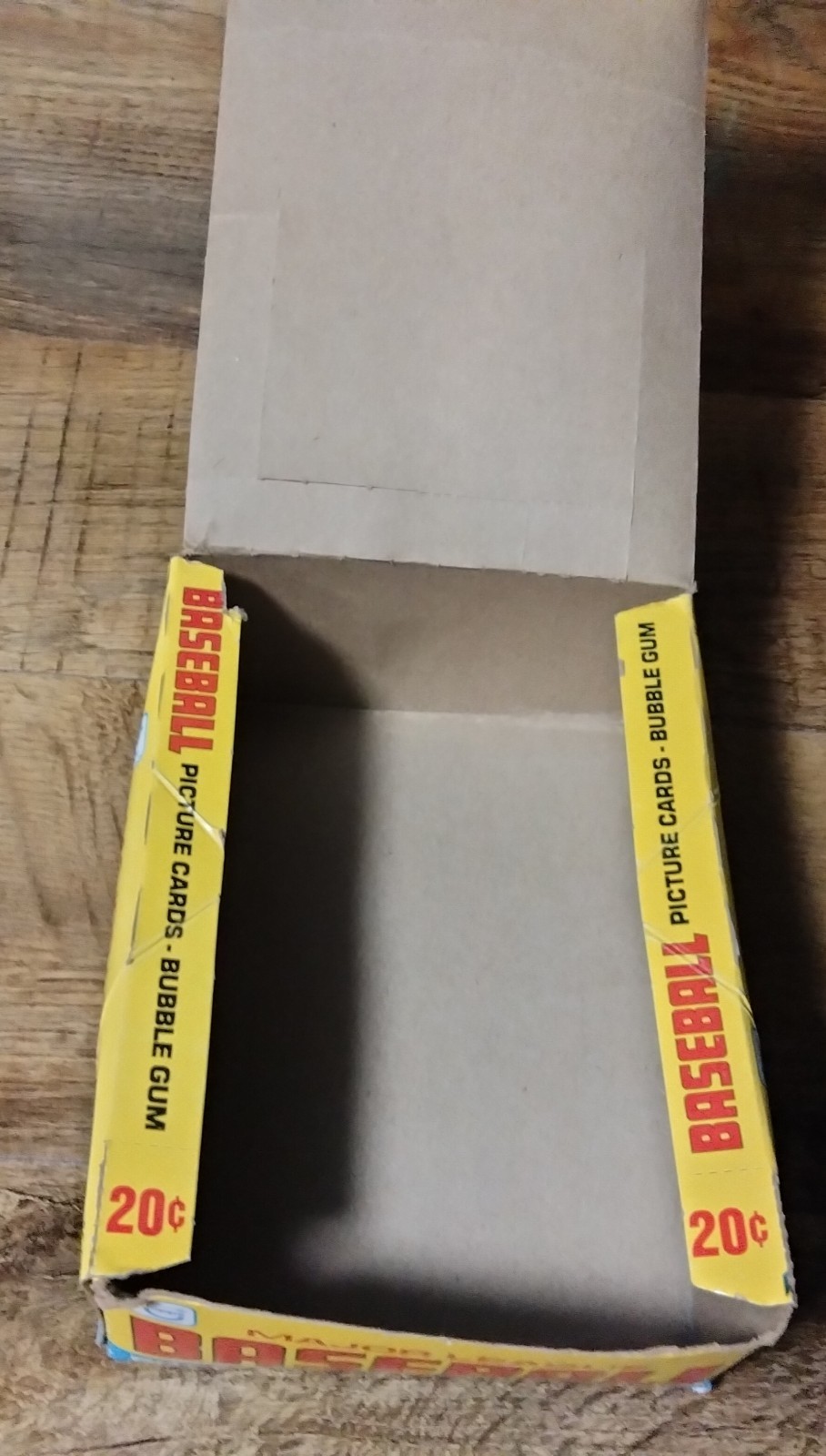 1978 And 1979 Topps Baseball Empty Display Boxes, Good Cond, see description