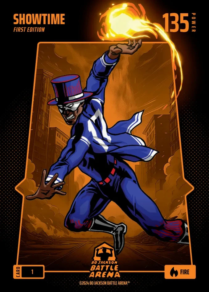 Bo Jackson Battle Arena Alpha Base Paper – Complete Your Hero Set