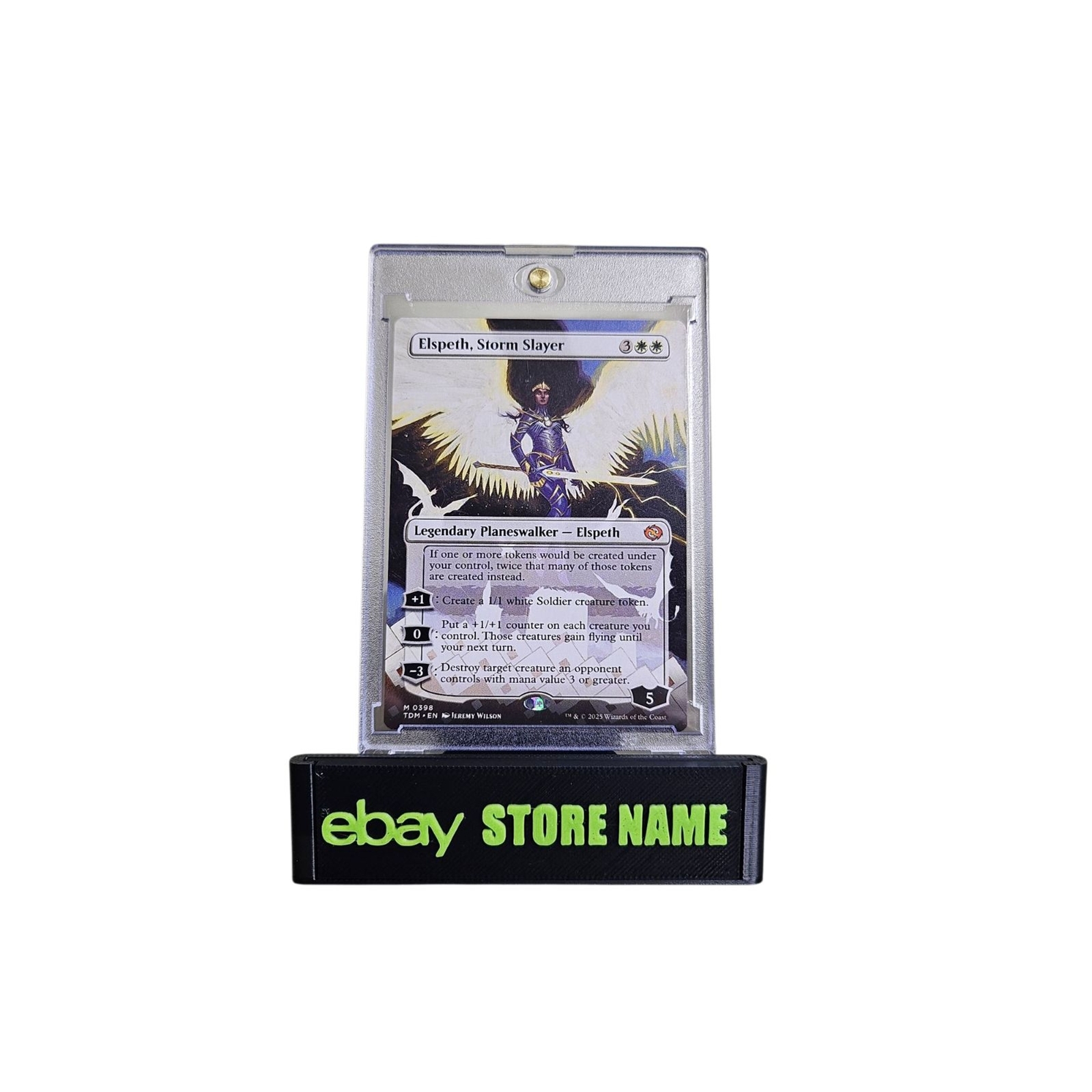 FACE PLATE ONLY For ArcaneTCG Mini Card Stand – NO STAND ONLY FACE PLATE