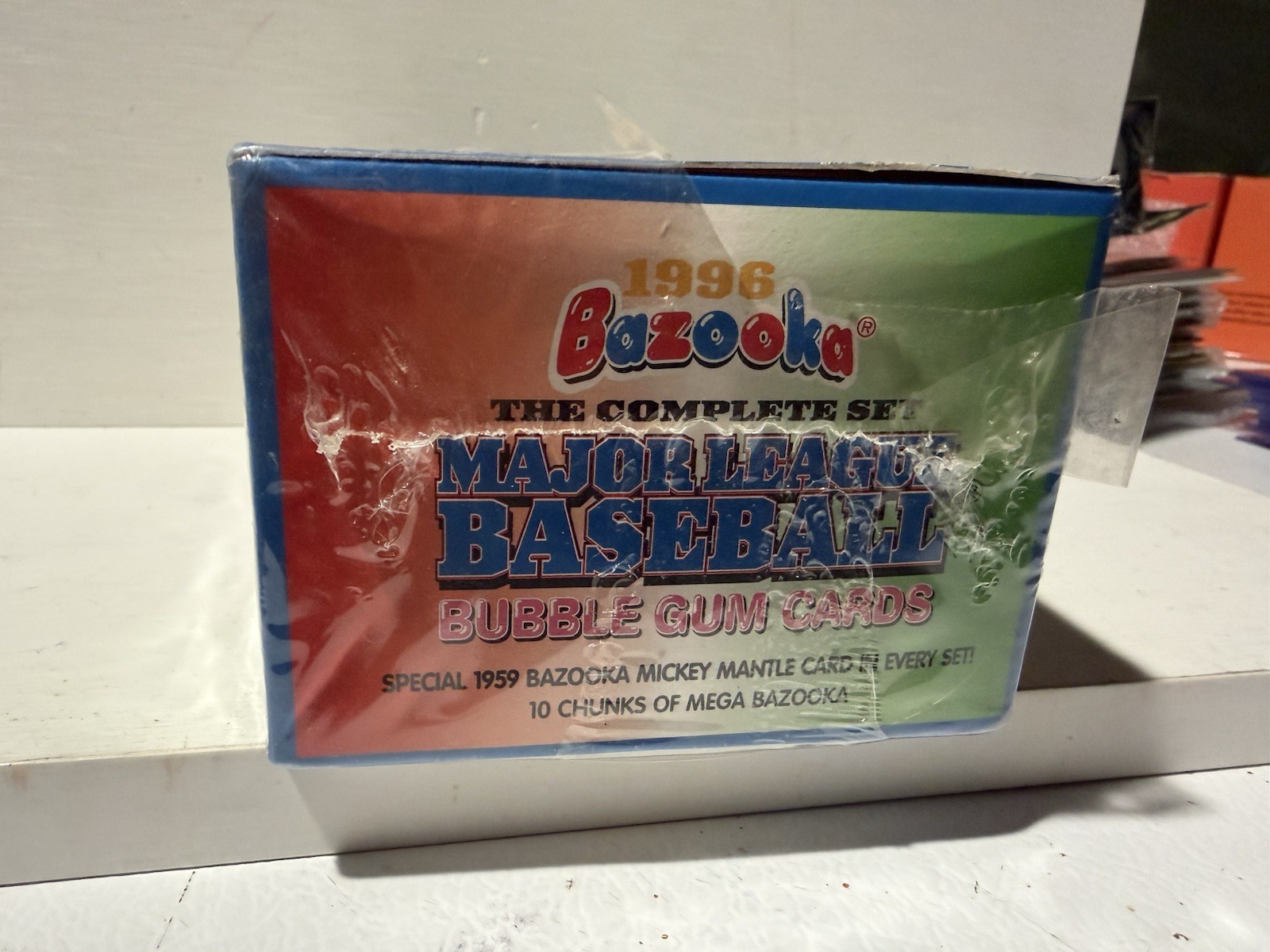 Bazooka 1996 Major League Baseball Complete Set Box Mickey Mantle Card