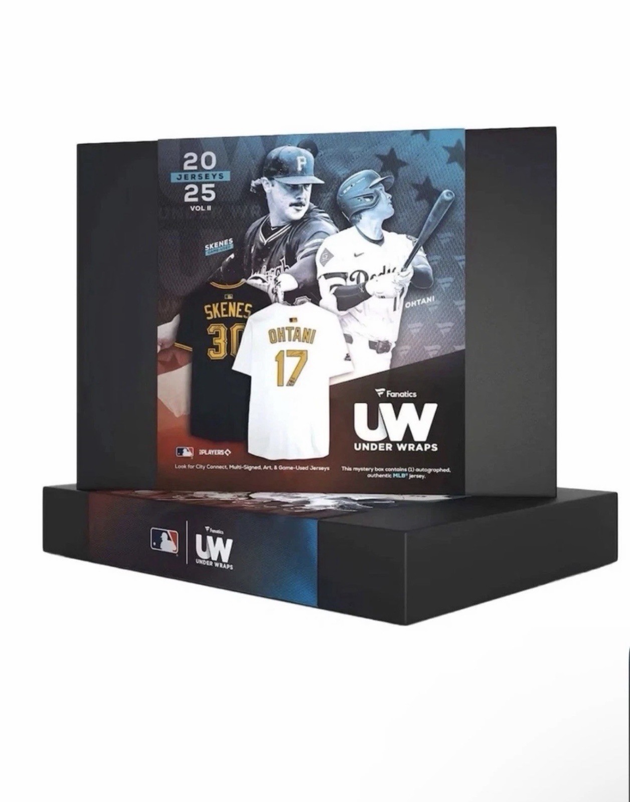 2025 Under Wraps 2.0 Fanatics MLB Baseball Jersey Auto-Mystery SEALED Box-NIB