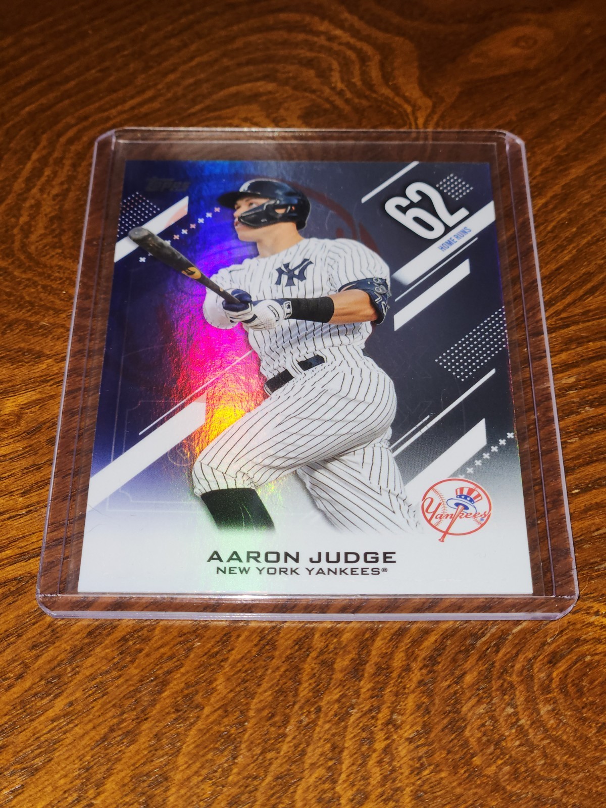 2026 Topps Series 2 Aaron Judge Crooked Numbers 62 HRS #CN-1 Yankees