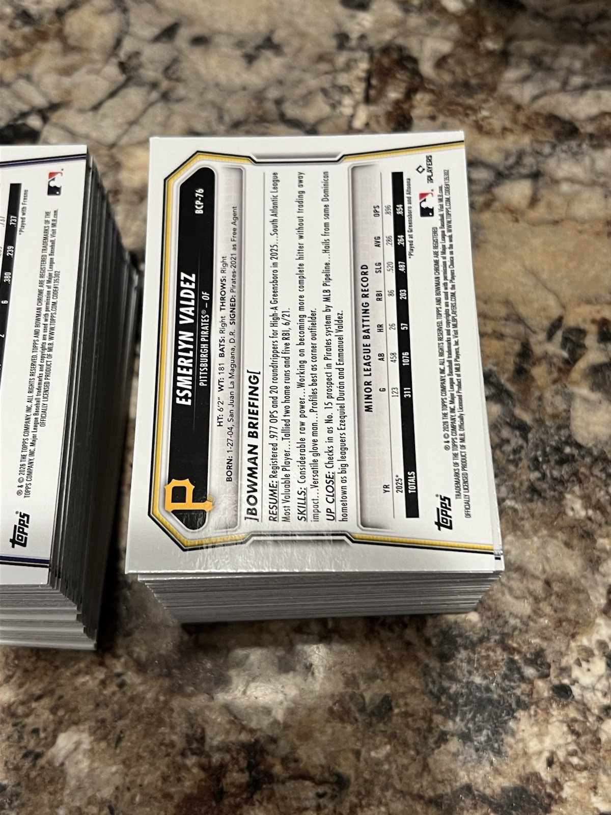 2026 Bowman Chrome Complete Set – BCP 1 – BCP 150 **ALL 150 Base Chromes**