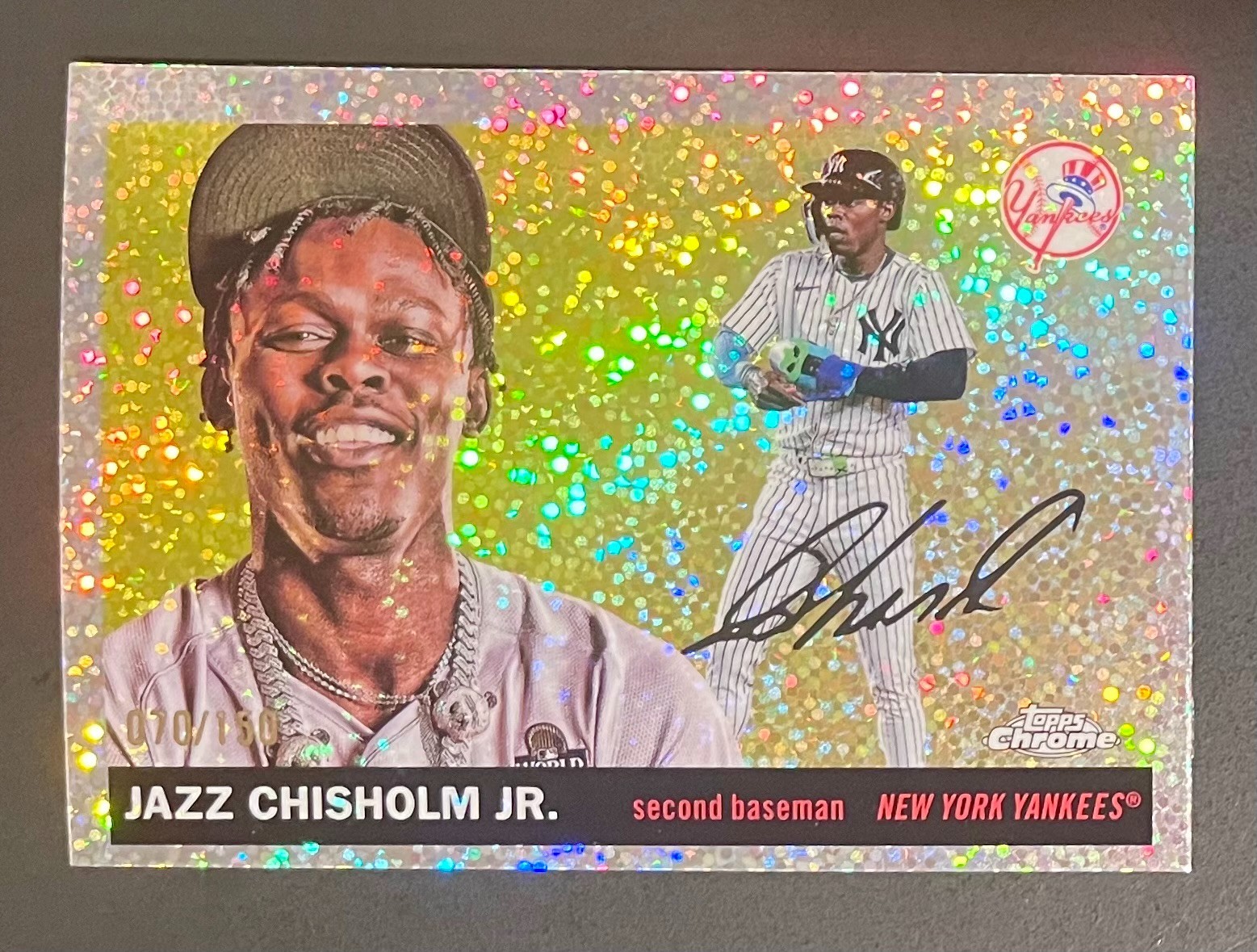 12% off!⚾(pick) New York Yankees 2025 Topps Chrome Platinum (parallels)⚪⚫