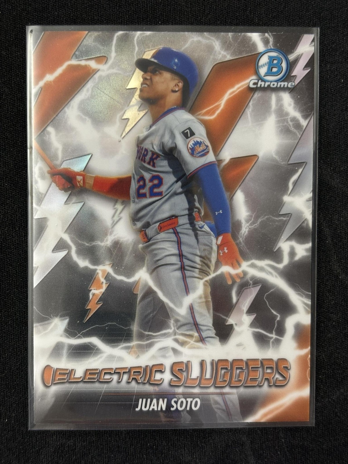 2026 Bowman Juan Soto Electric Sluggers #ES-7 New York Mets
