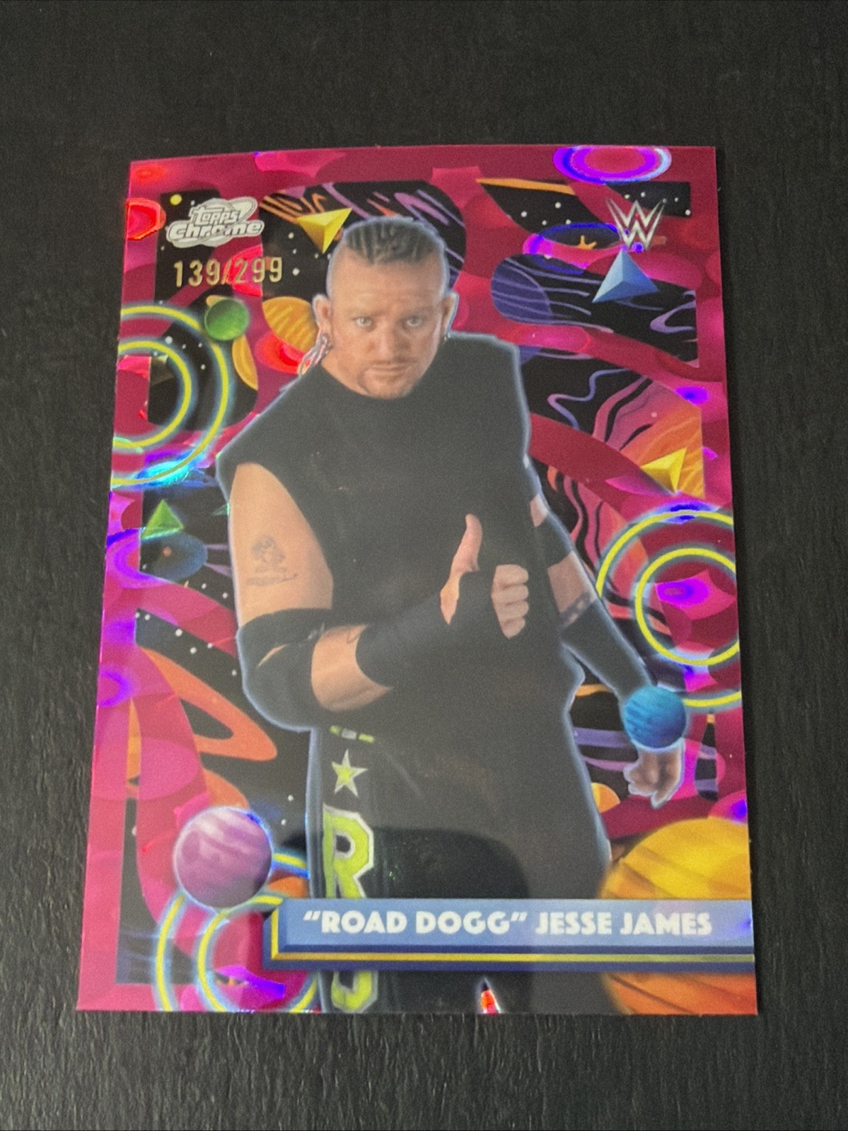 “Road Dogg” Jesse James Magenta Cosmos Refractor /299 2026 Topps Chrome Cosmic