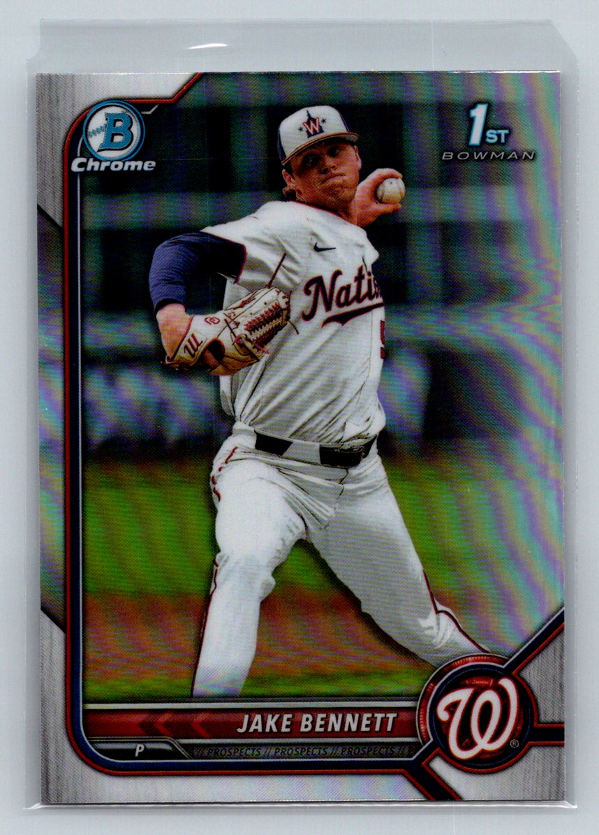 2022 Bowman Draft #BDC-141 Jake Bennett Chrome Refractor